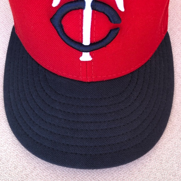New Era 59Fifty Vintage Minnesota Twins MLB Made USA Fitted Hat Cap Sz 7 - Picture 5 of 14